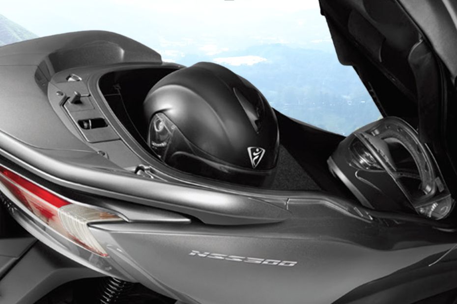 Honda NSS300 Seat Storage Side View