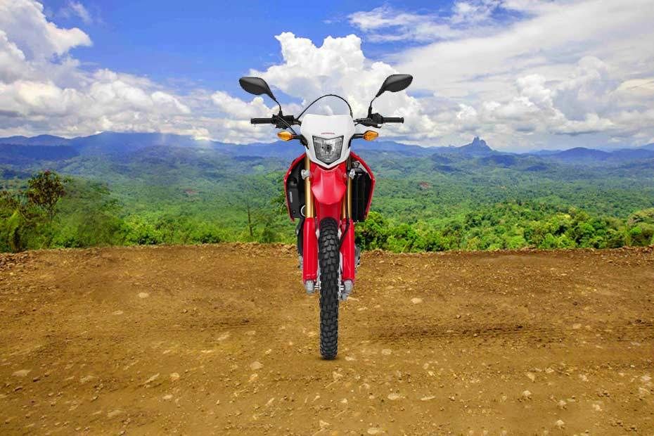 Honda CRF250 Front View Full Image Honda CRF250 Front View Full Image