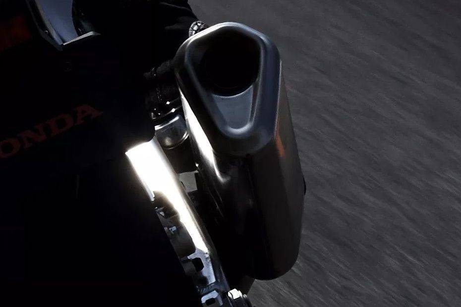 Honda CBR1000RR Exhaust View Honda CBR1000RR Exhaust View