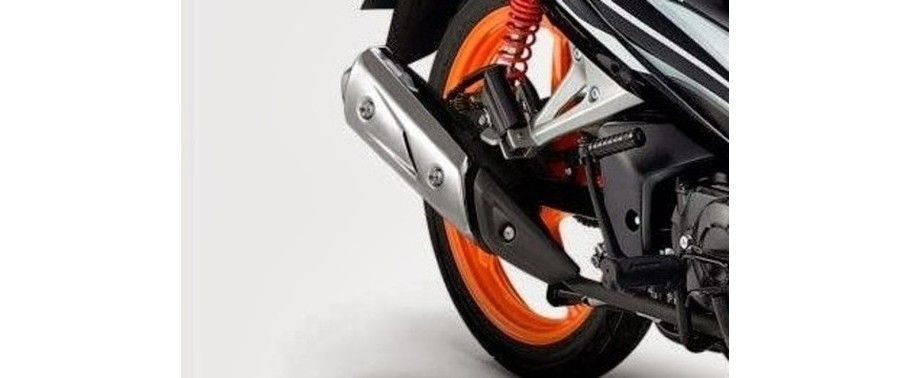 Honda Wave Dash 2016 Exhaust View