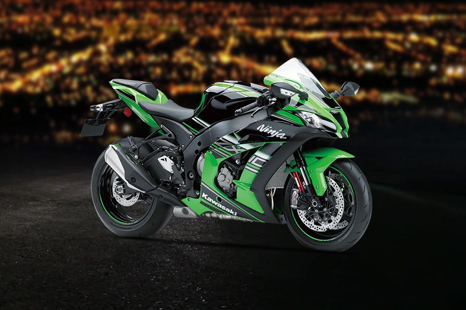 Kawasaki Ninja ZX-10R 2016 Slant Rear View Full Image