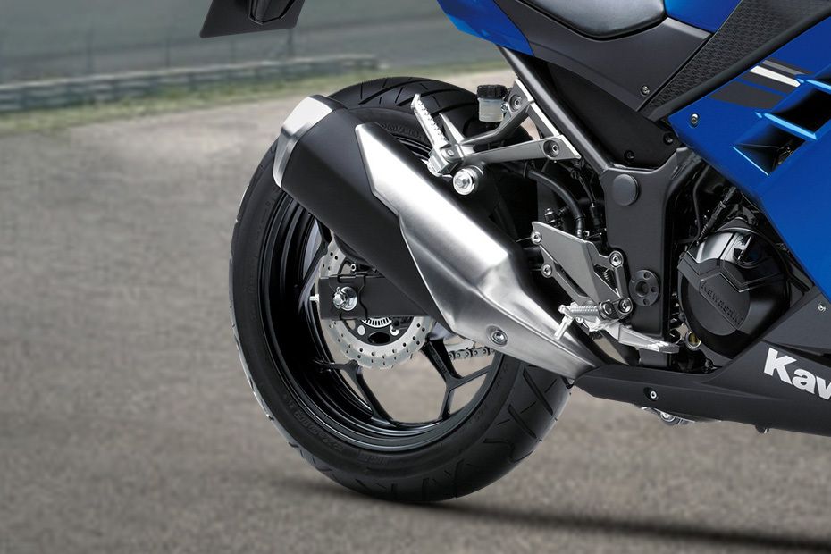 Kawasaki Ninja 300 ABS Exhaust View Kawasaki Ninja 300 ABS Exhaust View