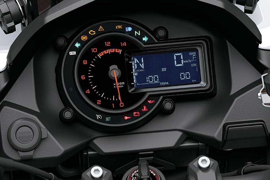 Kawasaki Versys 1000GT Console View Kawasaki Versys 1000GT Console View