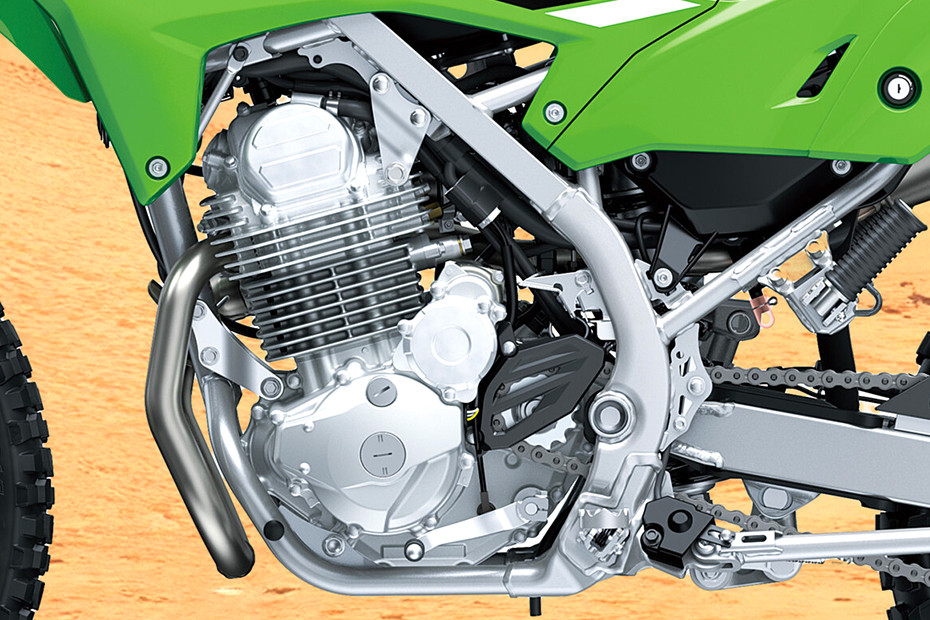 Kawasaki KLX230 Engine View