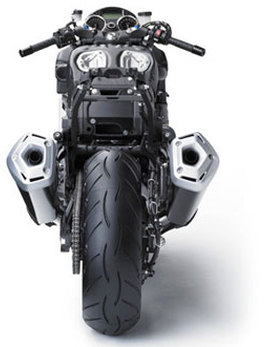 Kawasaki Ninja ZZR1400 Rear Viewfull Image