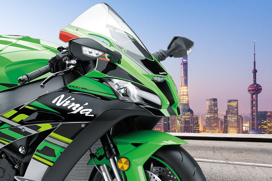 Kawasaki Ninja ZX-10R Head Light View Kawasaki Ninja ZX-10R Head Light View