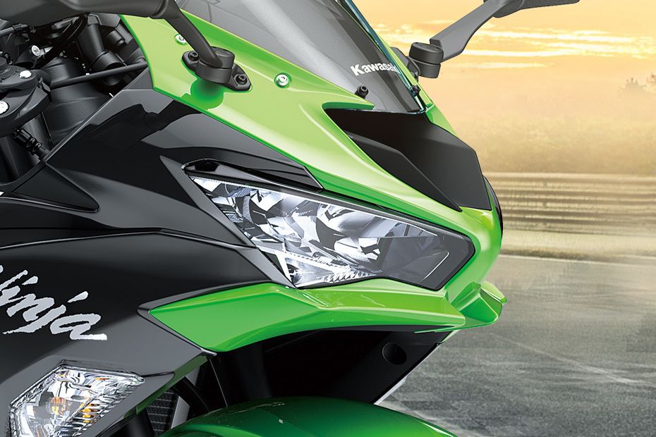 Kawasaki Ninja ZX-6R Head Light View Kawasaki Ninja ZX-6R Head Light View