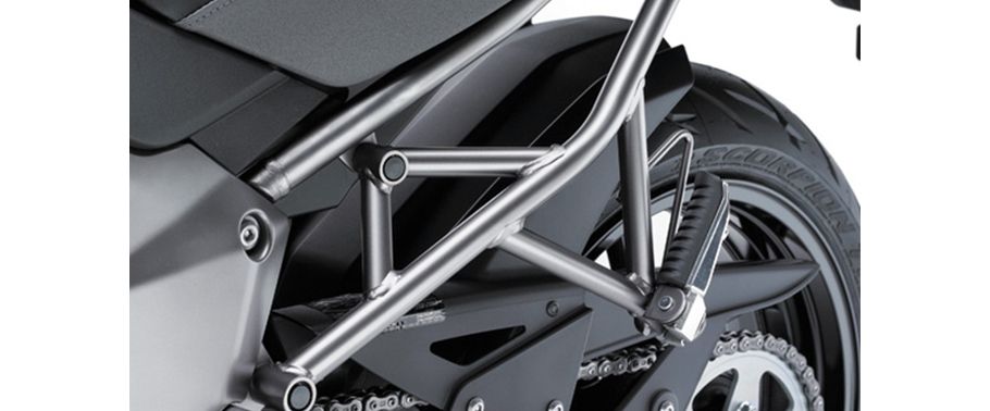 Kawasaki Versys 850 Foot Rest View