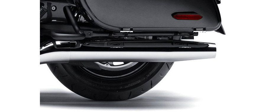 Kawasaki VN1700 Voyager Custom Exhaust View Kawasaki VN1700 Voyager Custom Exhaust View