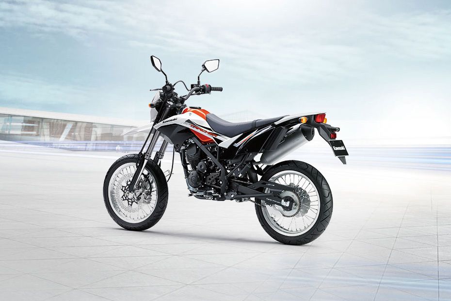Kawasaki D-Tracker Slant Back Side View Right