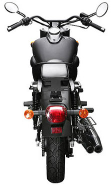 Keeway Dorado Black Knight 250 Rear Viewfull Image