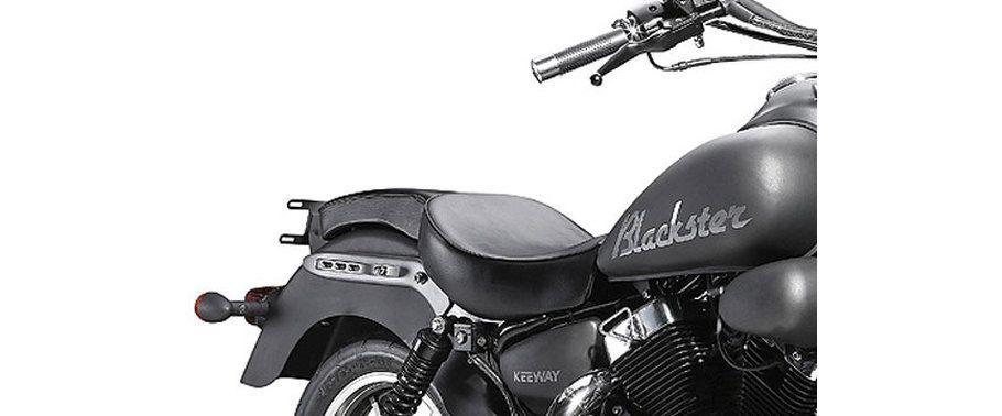 Keeway Dorado Black Knight 250 Rider Seat View