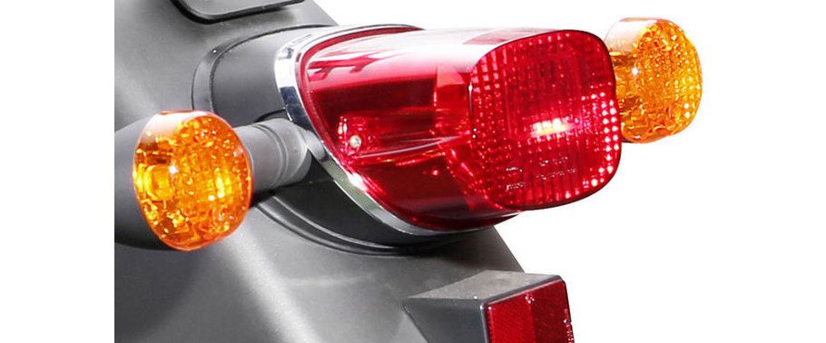 Keeway Dorado Black Knight 250 Tail Light View