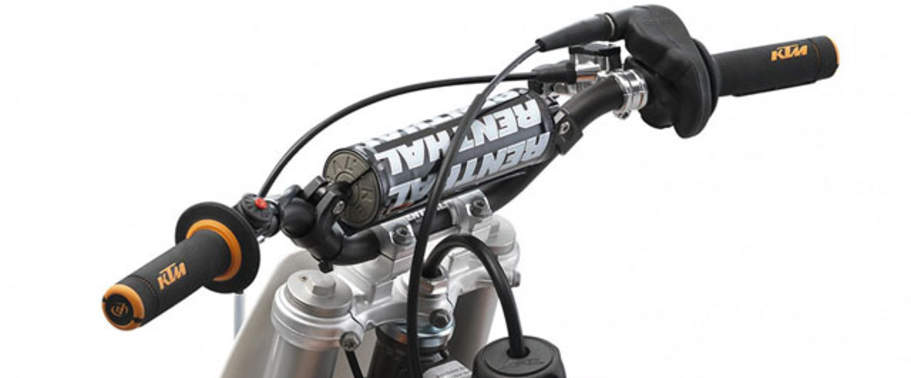 KTM 50 SX Handle Bar View