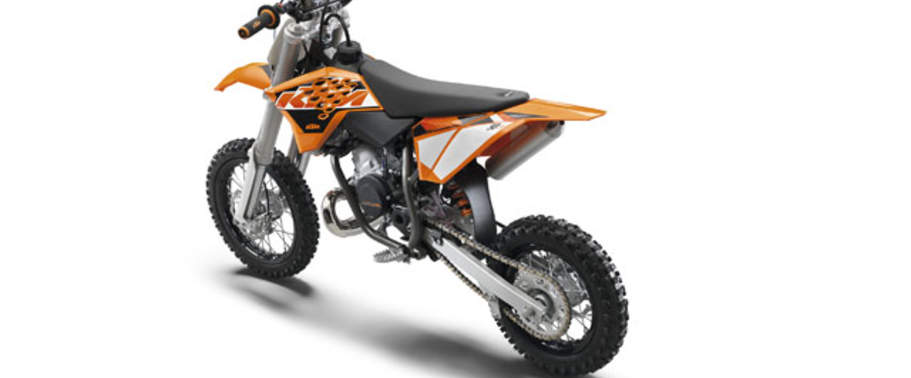 KTM 50 SX Back Side View