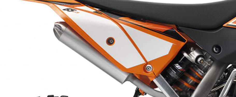 KTM 65 SX Exhaust View