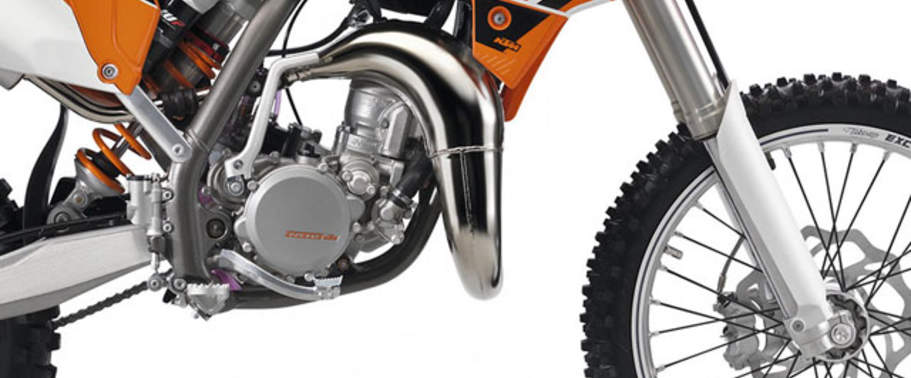 KTM 85 SX Engine View