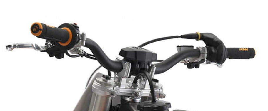 KTM 85 SX Handle Bar View