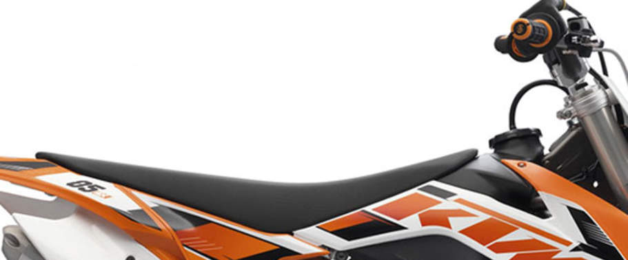 KTM 85 SX Rider Seat View