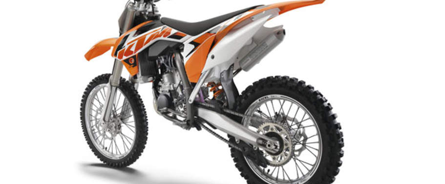 KTM 85 SX Back Side View