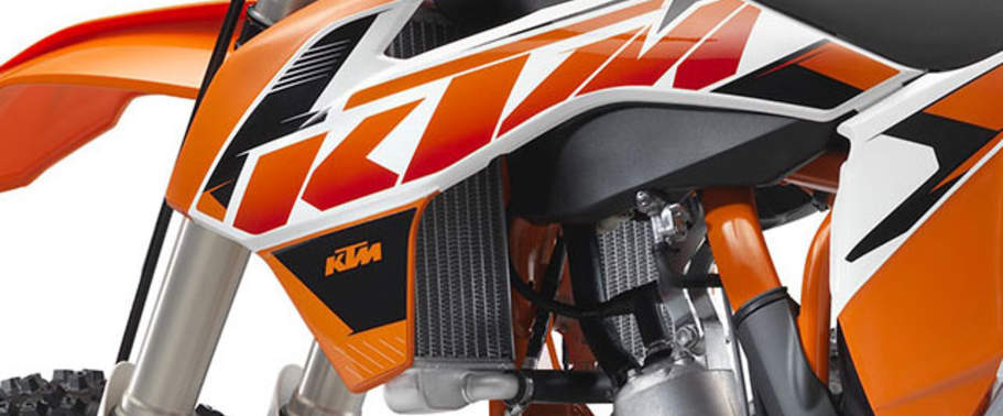KTM 125 SX Cooling System