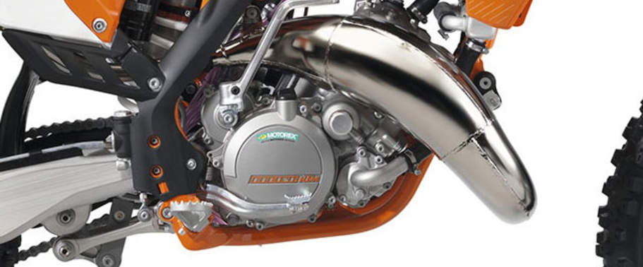 KTM 125 SX Engine View