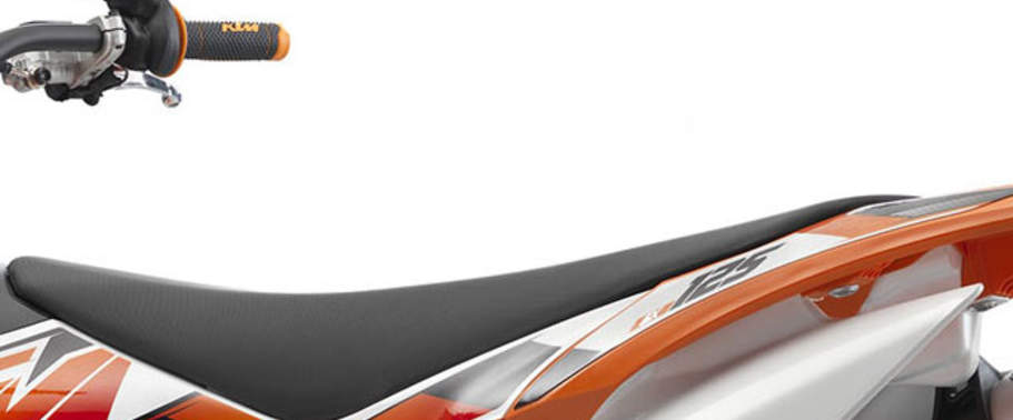 KTM 125 SX Rider Seat View