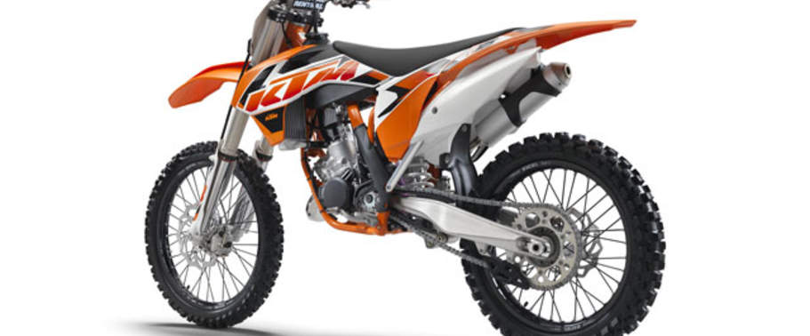 KTM 125 SX Back Side View