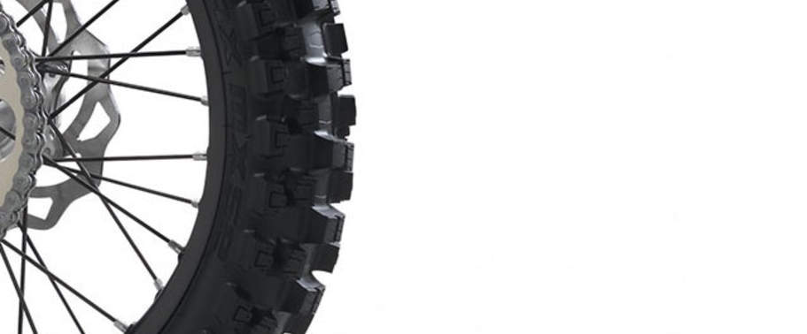 KTM 125 SX Tyre Width View