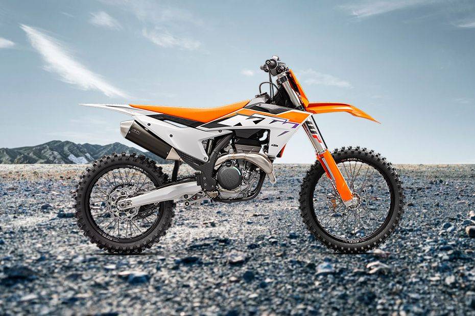 KTM 350 SX-F Right Side Viewfull Image KTM 350 SX-F Right Side Viewfull Image