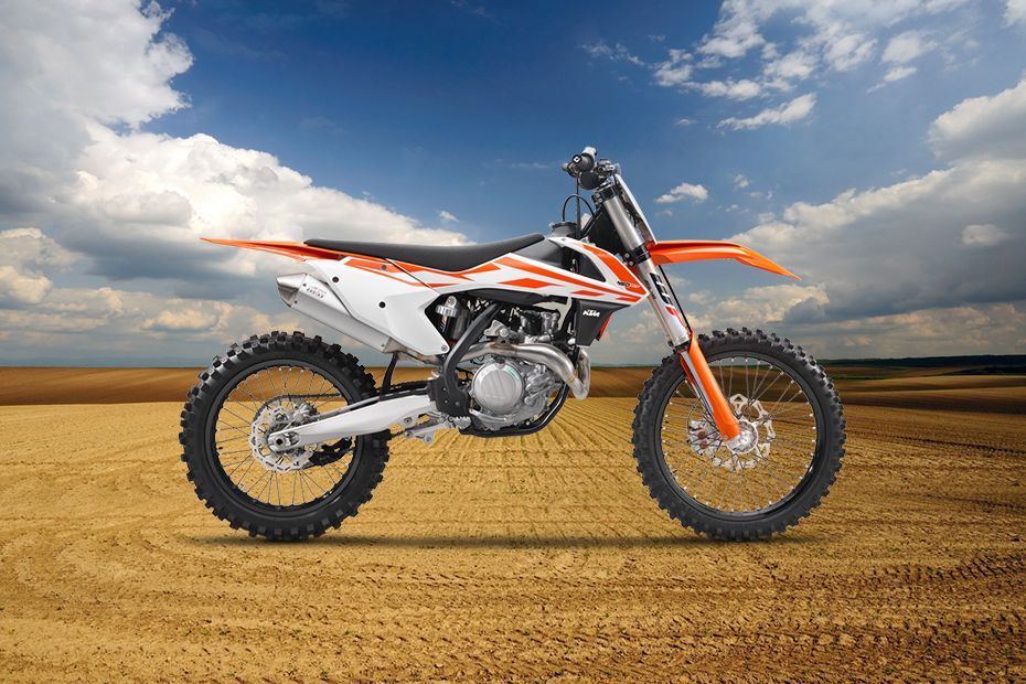 KTM 450 SX-F Right Side Viewfull Image KTM 450 SX-F Right Side Viewfull Image