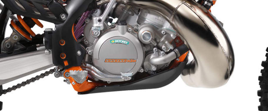 KTM 200 EXC Engine View