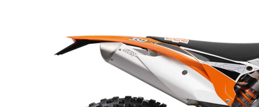 KTM 350 EXC-F (2016-2018) Exhaust View
