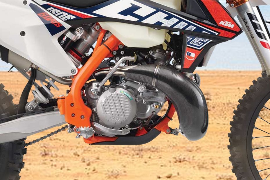 KTM 300 EXC TPI Six Days 2018 Engine View