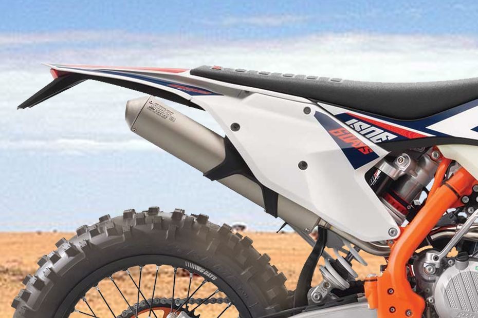 KTM 300 EXC TPI Six Days 2018 Exhaust View