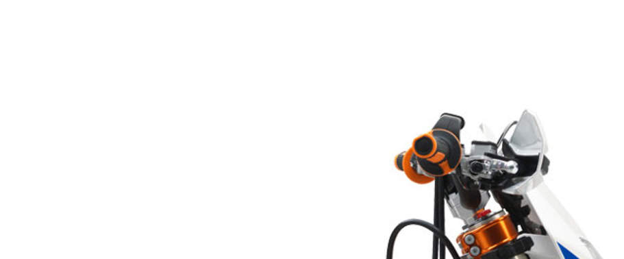 KTM 500 EXC Six Days Handle Bar View