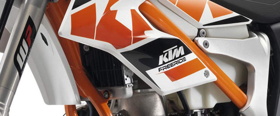 KTM Freeride 250 R Cooling System