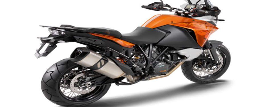 KTM 1190 Adventure Back Side View KTM 1190 Adventure Back Side View