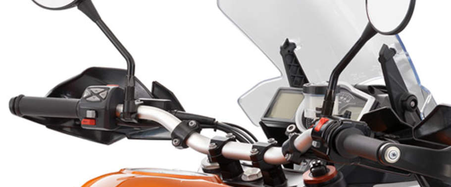 KTM 1190 Adventure Handle Bar View KTM 1190 Adventure Handle Bar View