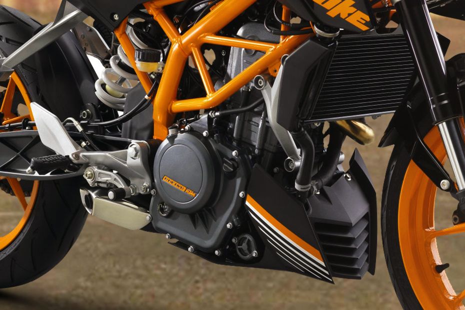 KTM 250 Duke Engine View KTM 250 Duke Engine View