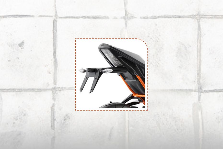 KTM RC 250 Tail Light View KTM RC 250 Tail Light View