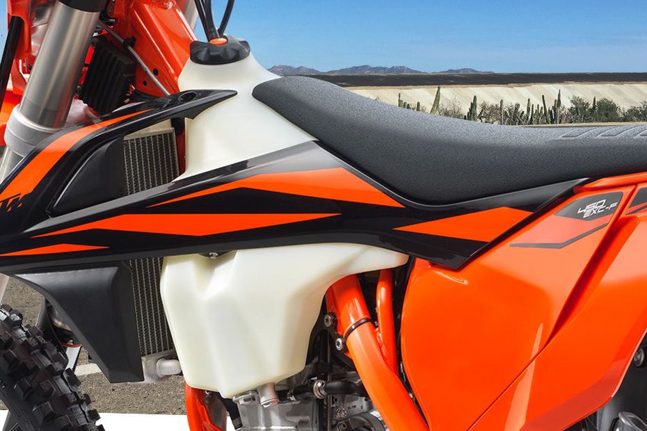 KTM 450 EXC-F Six Days Fuel Tank View KTM 450 EXC-F Six Days Fuel Tank View