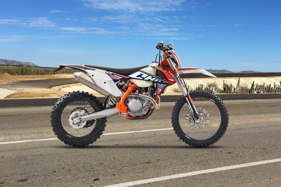KTM 450 EXC-F Six Days Right Side Viewfull Image KTM 450 EXC-F Six Days Right Side Viewfull Image