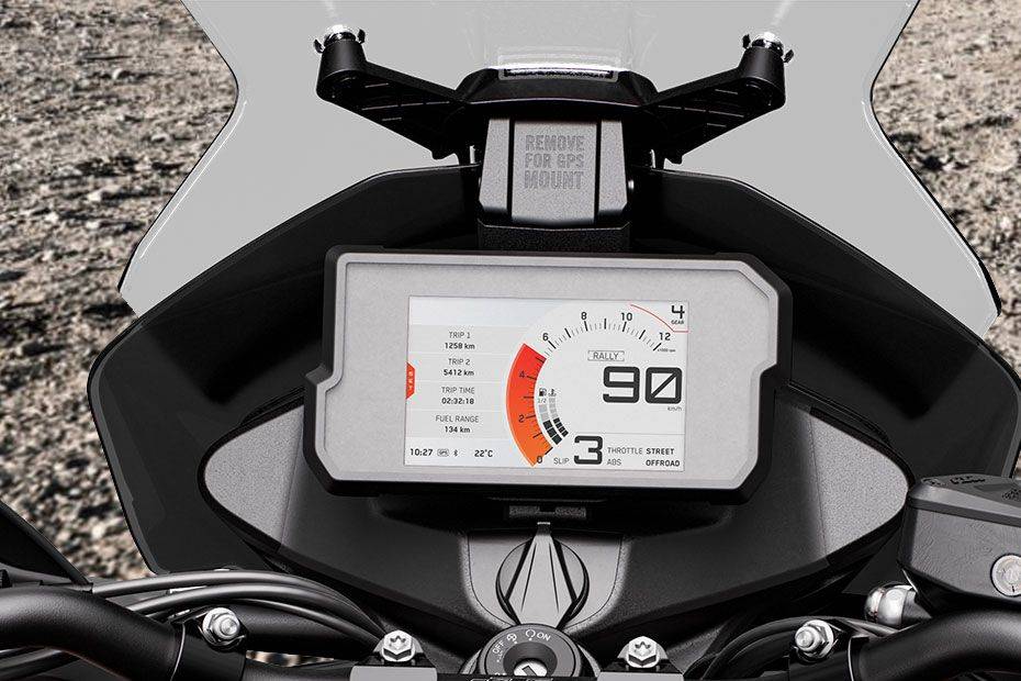 KTM 890 Adventure Console View KTM 890 Adventure Console View