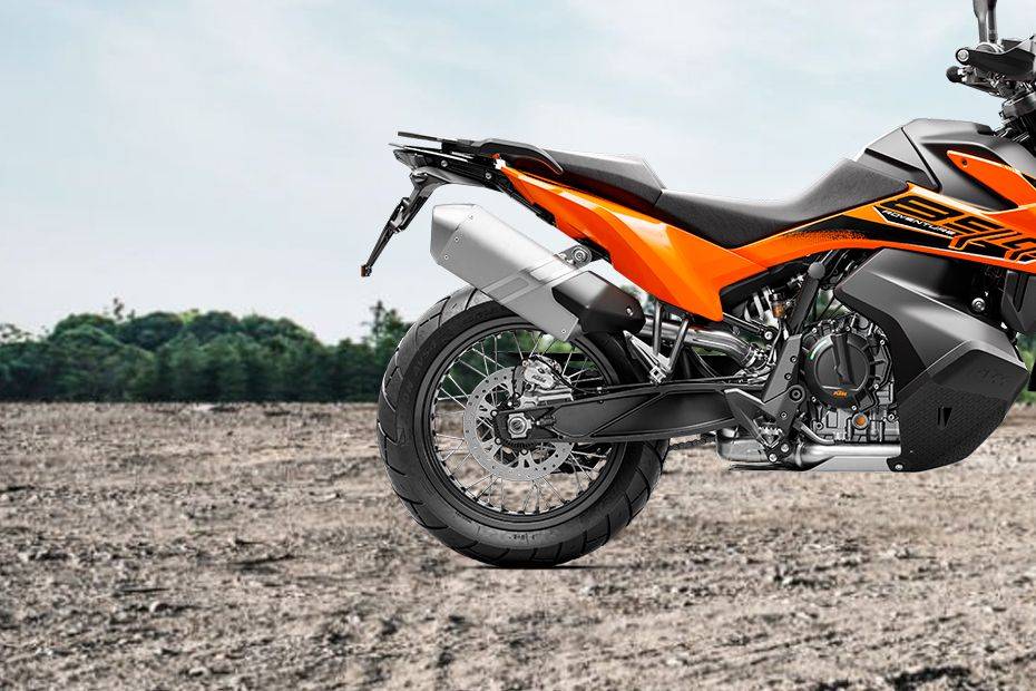 KTM 890 Adventure Exhaust View KTM 890 Adventure Exhaust View