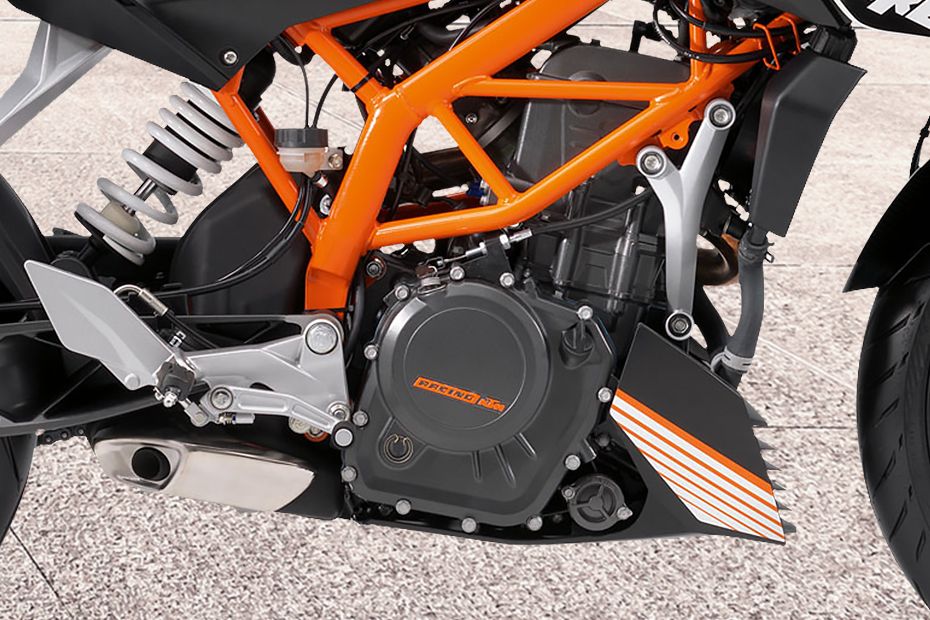 KTM 390 Duke Engine View KTM 390 Duke Engine View