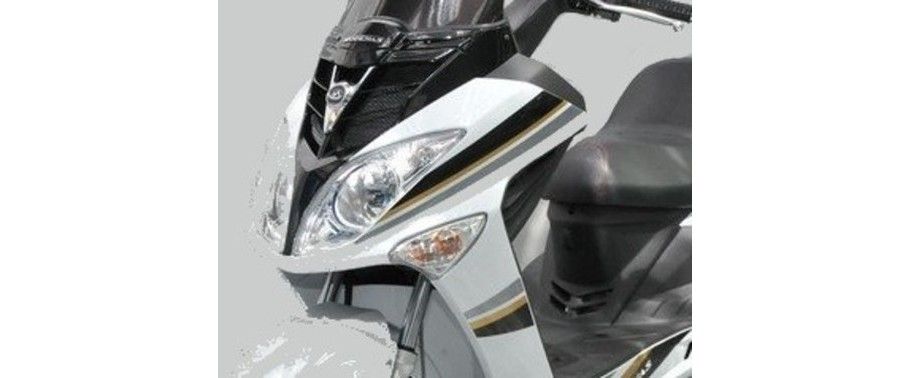 Modenas Elegan 200 Head Light View Modenas Elegan 200 Head Light View