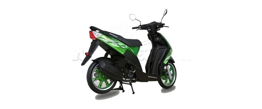 Modenas Passion 125 Back Side View