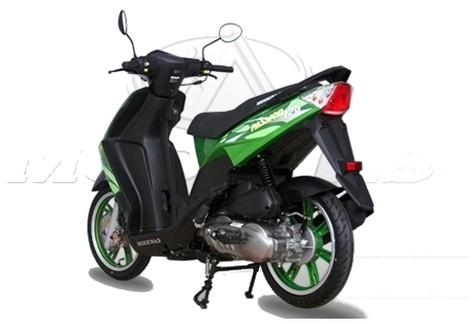 Modenas Passion 125 Back Side View