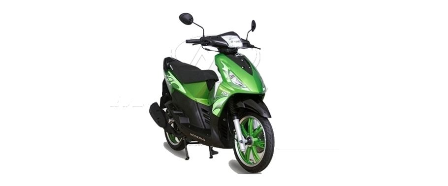 Modenas Passion 125 Slant Upfront View